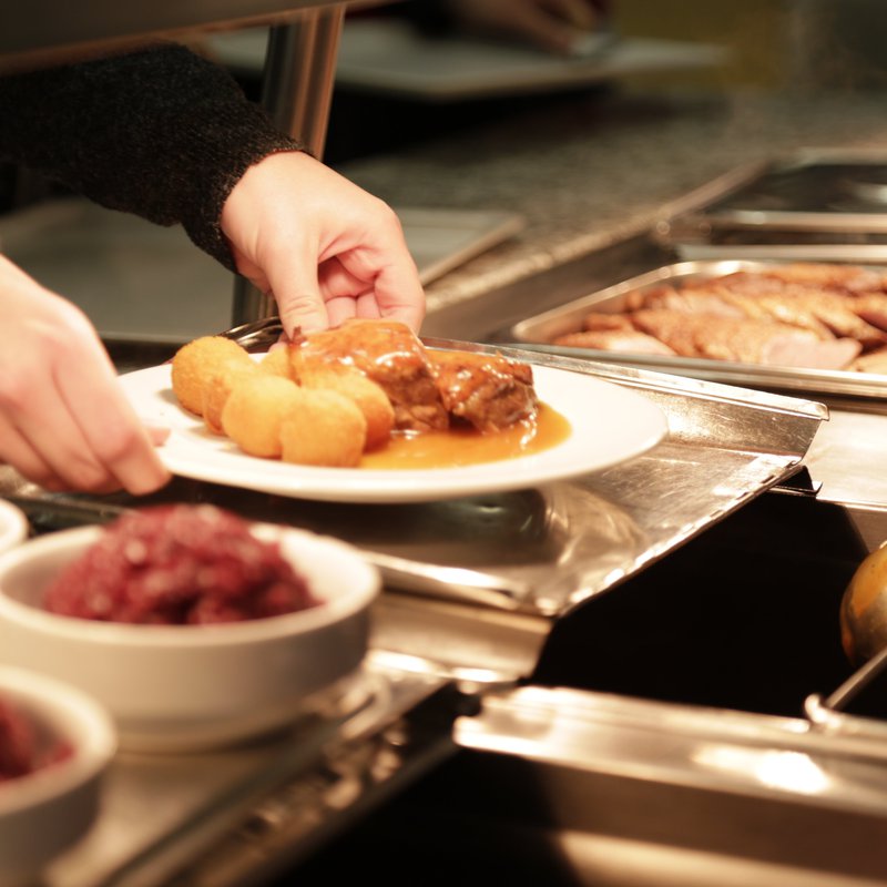 Weihnachtsmenü Mensa