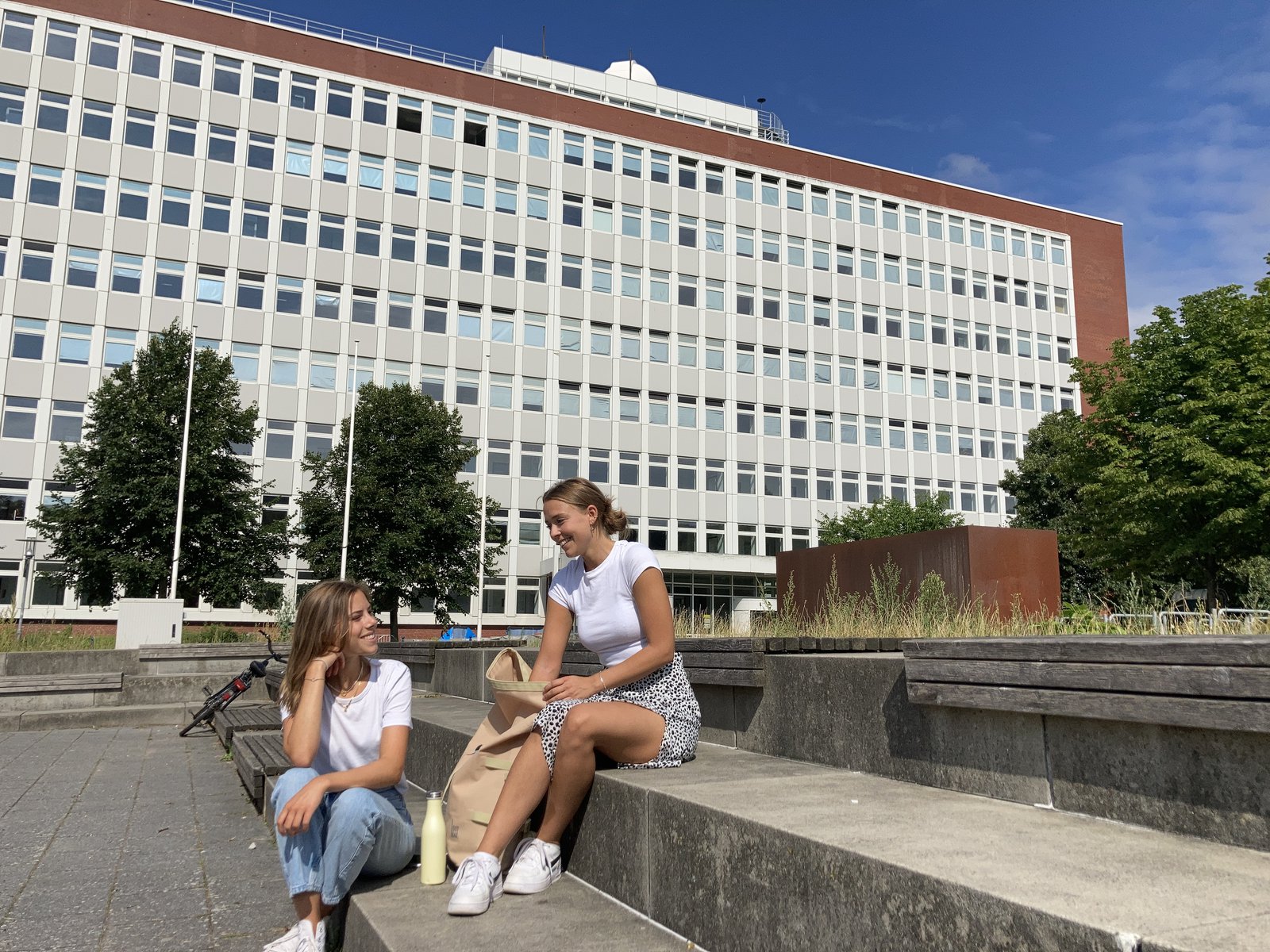 Im Gespräch mit Studierenden des Fachbereichs