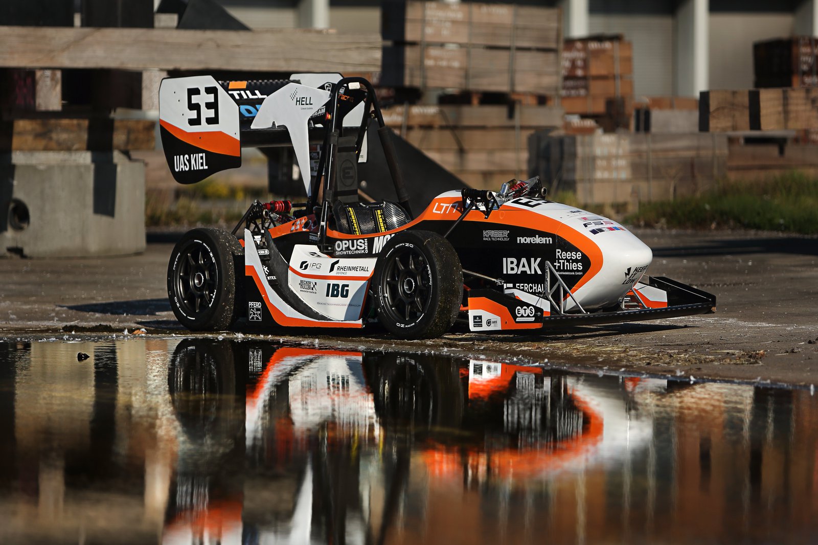 Das Team Raceyard wird sich und seinen  neuesten E-Rennwagen vorstellen. Foto: Raceyard