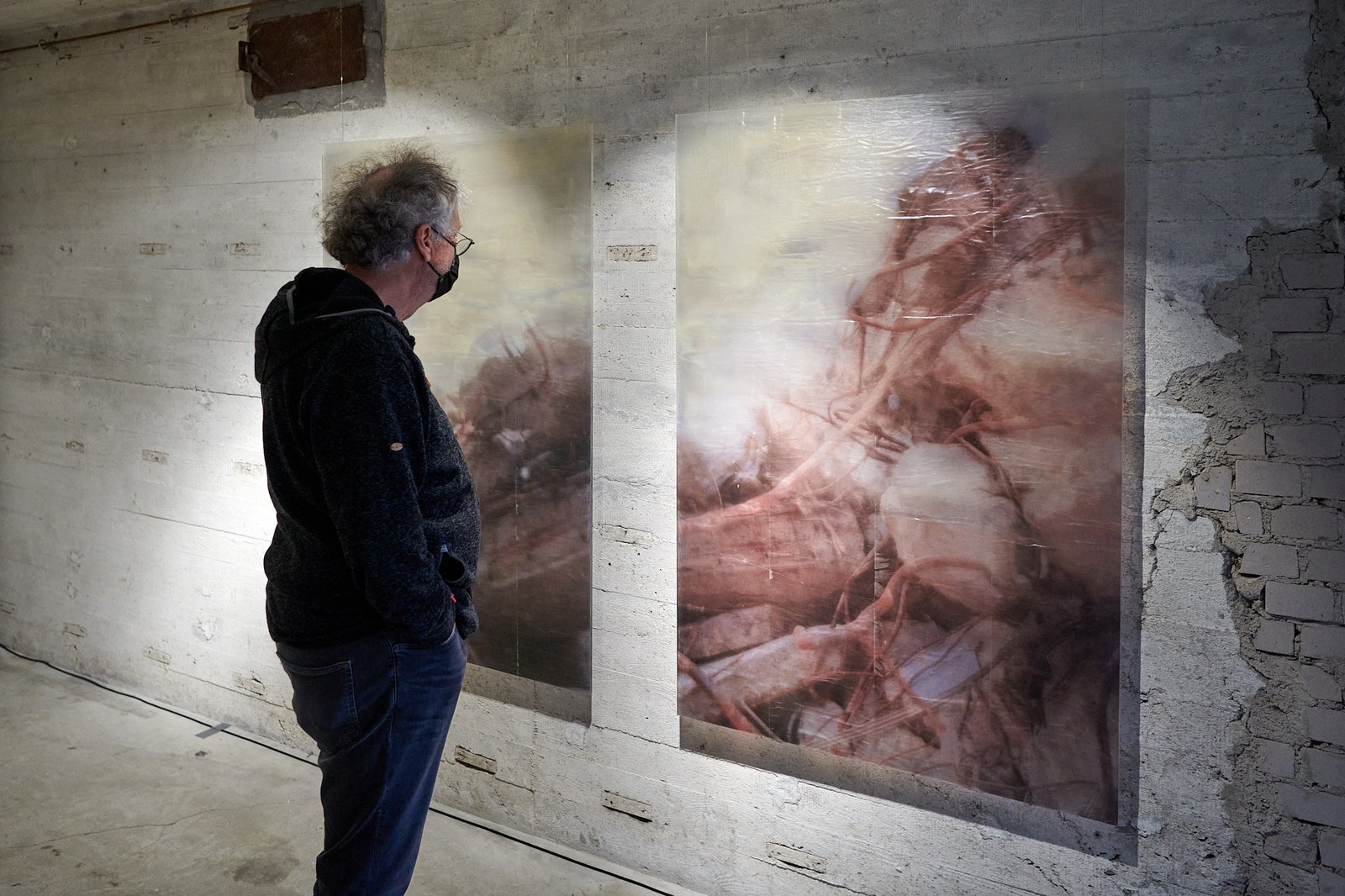 Blick in die Ausstellung: Adriane Steckhan "LOST"