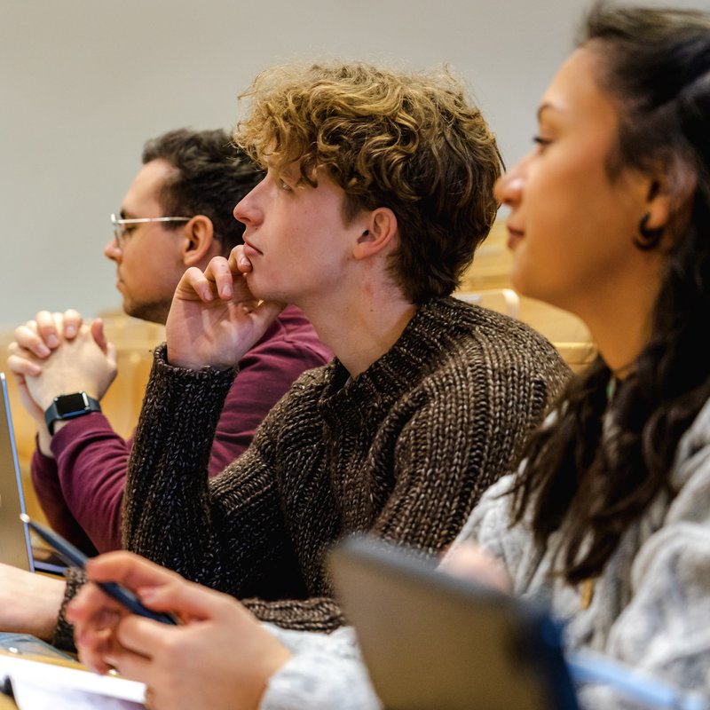 Studierende in Hörsaal