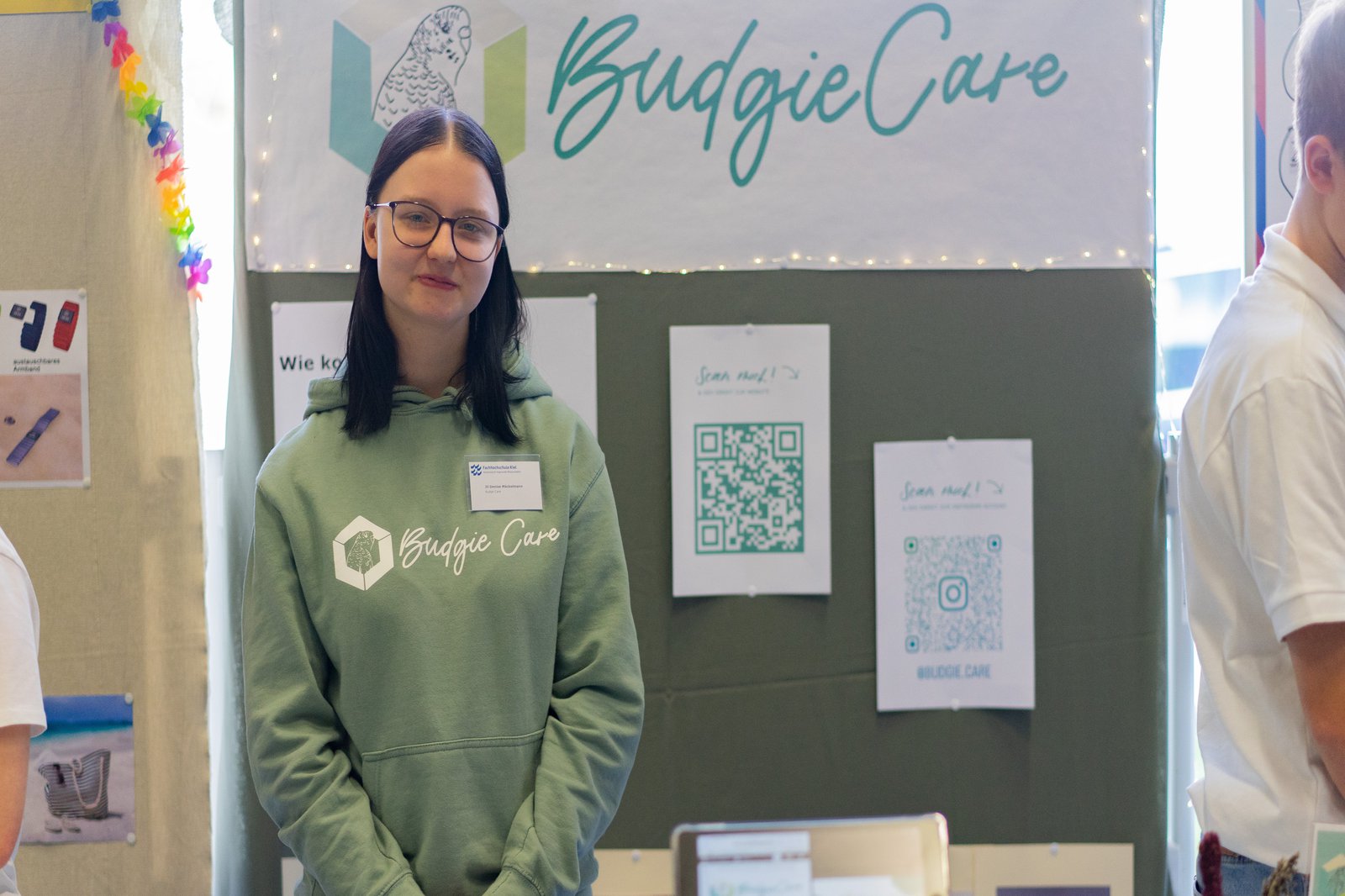 Start-Up Challenge SH 2024 Platz 3 die Gewinnerin des dritten Platzes bei der Start-Up Challenge SH 2025