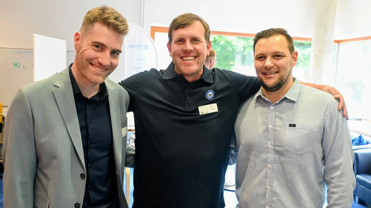 Freude über ein Wiedersehen