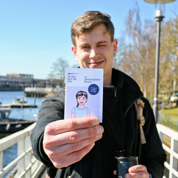 Masterstudent Lukas Schröder lernte im Rahmen der IDW neue Facetten kennen. Masterstudent Lukas Schröder lernte im Rahmen der IDW neue Facetten kennen.