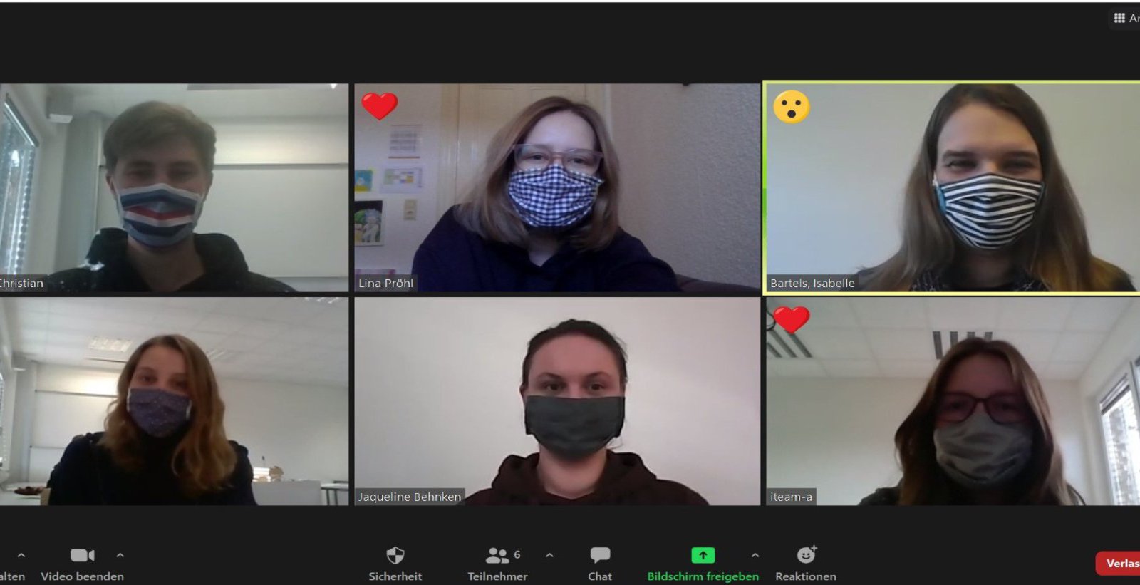 Team der Interdisziplinären Wochen