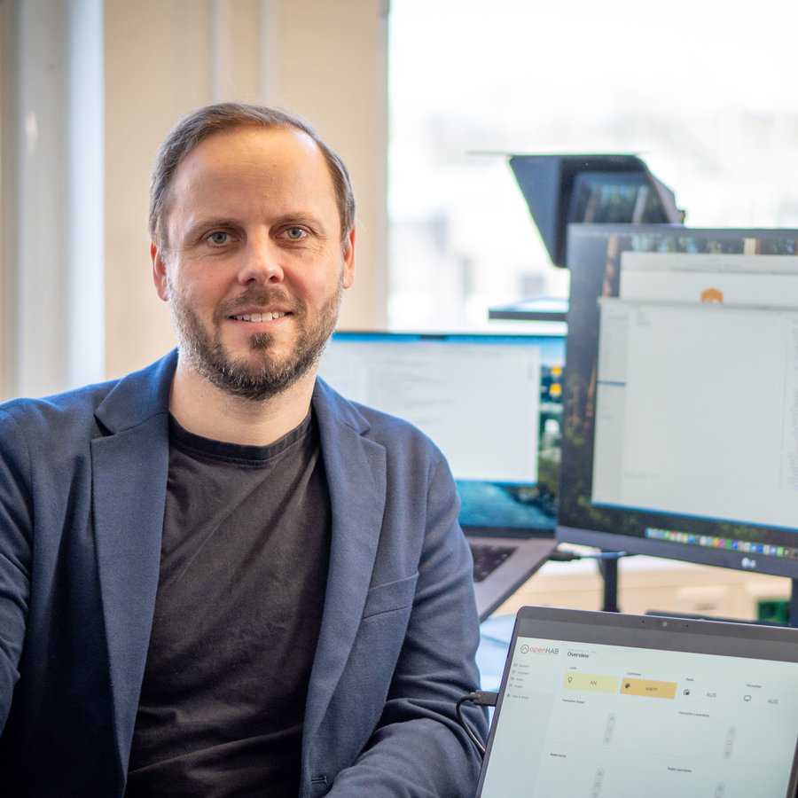 Prof. Dr. Florian Schatz ist Professor für Informatik mit Schwerpunkt Webentwicklung an der Fachhochschule Kiel. Bild Florian Schatz