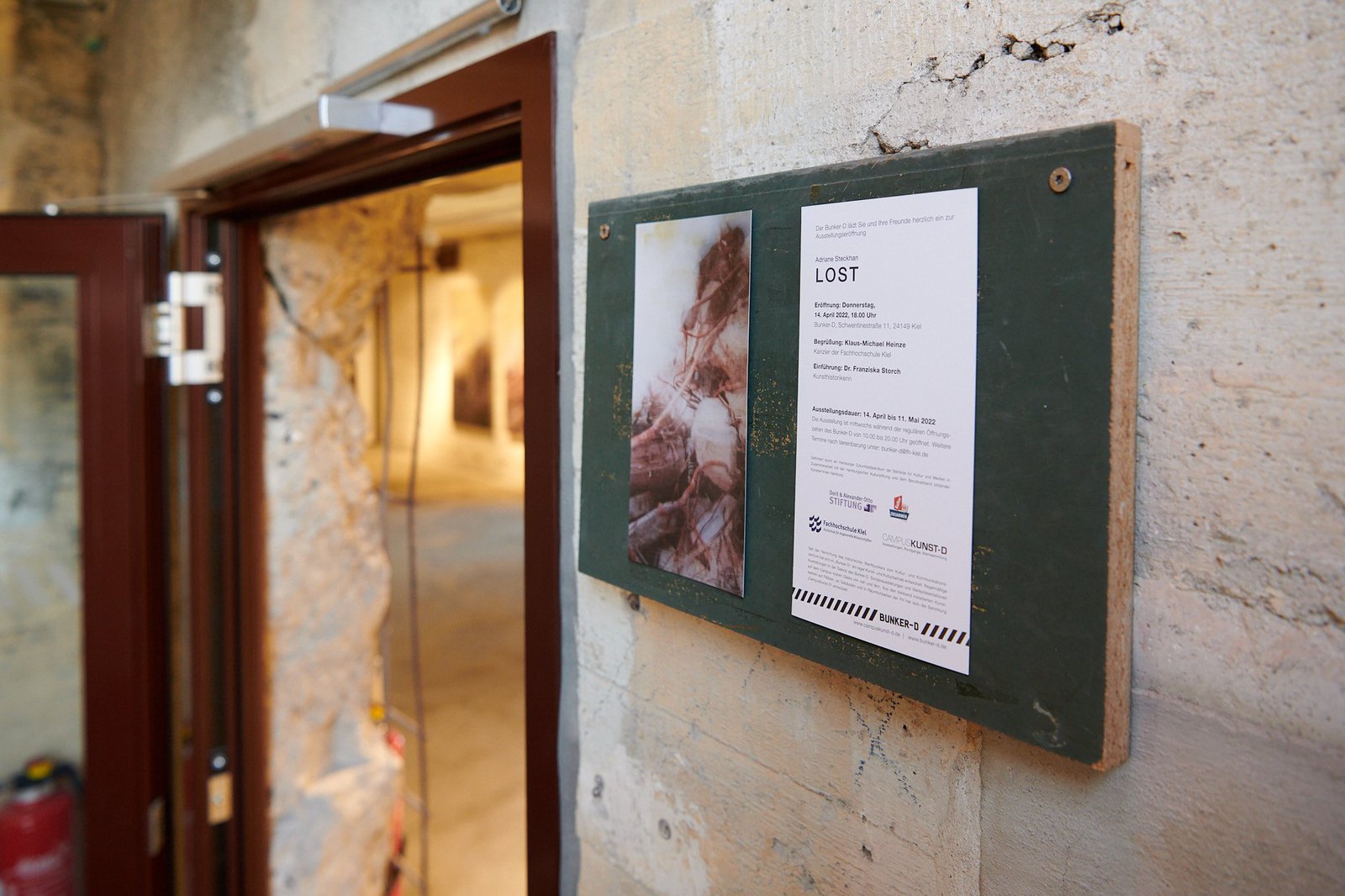 Eingang Galerie Bunker-D