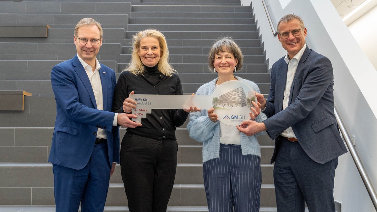 Neuer Lernort auf dem Campus: HAW Kiel &uuml;bernimmt offiziell neues Bibliotheksgeb&auml;ude