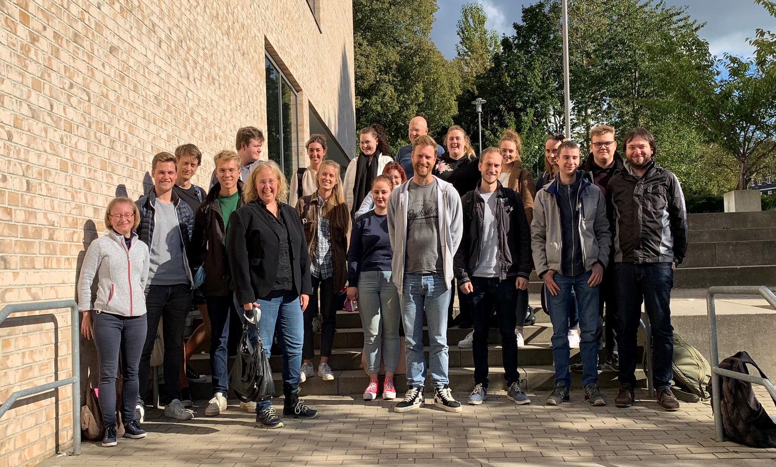 Eine Gruppe von Schülern