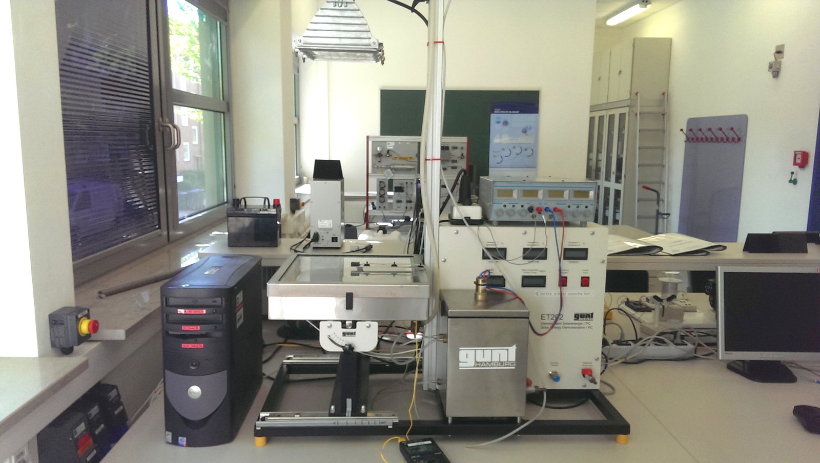 Aufbau und Funktion eines Flachkollektors