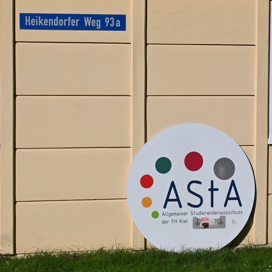 Das AStA-Gebäude der FH Kiel