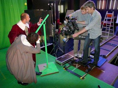 Panorama-Film mit der RED-Kamera