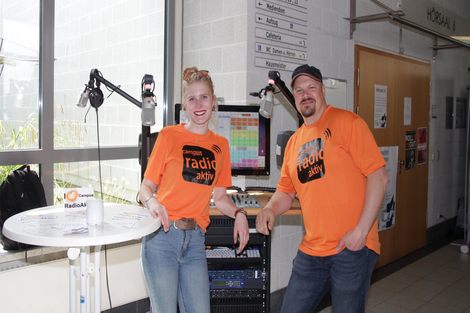 Sendete vom Campus der Ideen: Campus RadioAktiv. Foto: Ohm