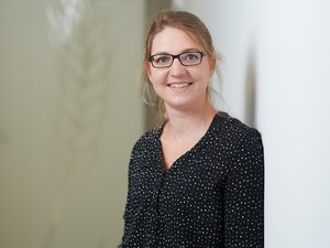 [Translate to English:] M. Sc. Svea Lynn Schaffner (Foto: Andreas Diekötter)
