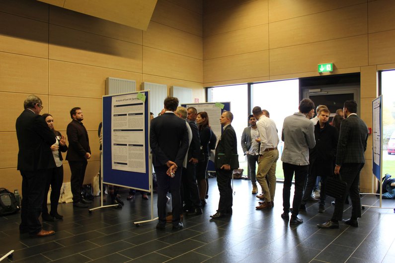 Beim Student Research Award konnten sich Studierende verschiedener Hochschulen austauschen.