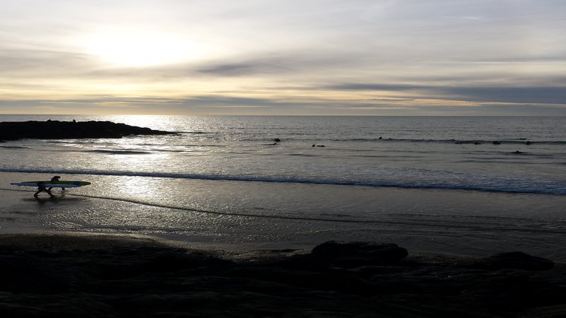 Die Reise ans Meer bescherte Thomas Boßmann schöne Aussichten. Die Reise ans Meer bescherte Thomas Boßmann schöne Aussichten.