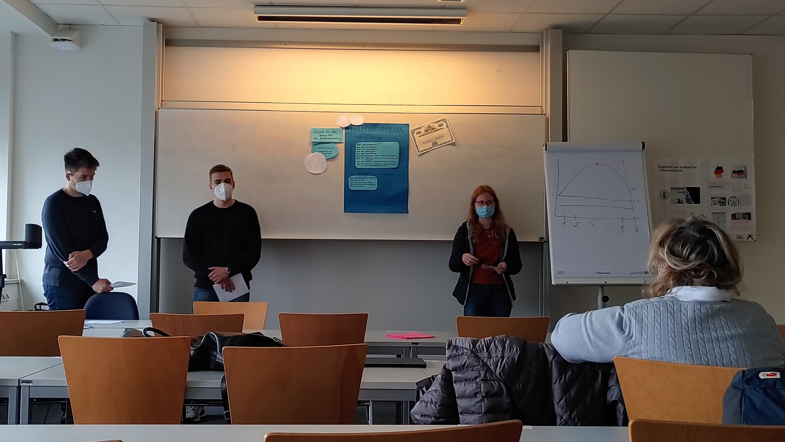 Vortrag zum Thema digitale Hauptversammlungen