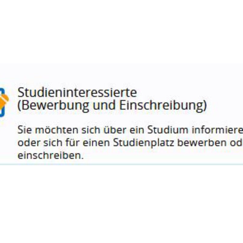 ein Screenshot eines Icons mit Text rechts daneben