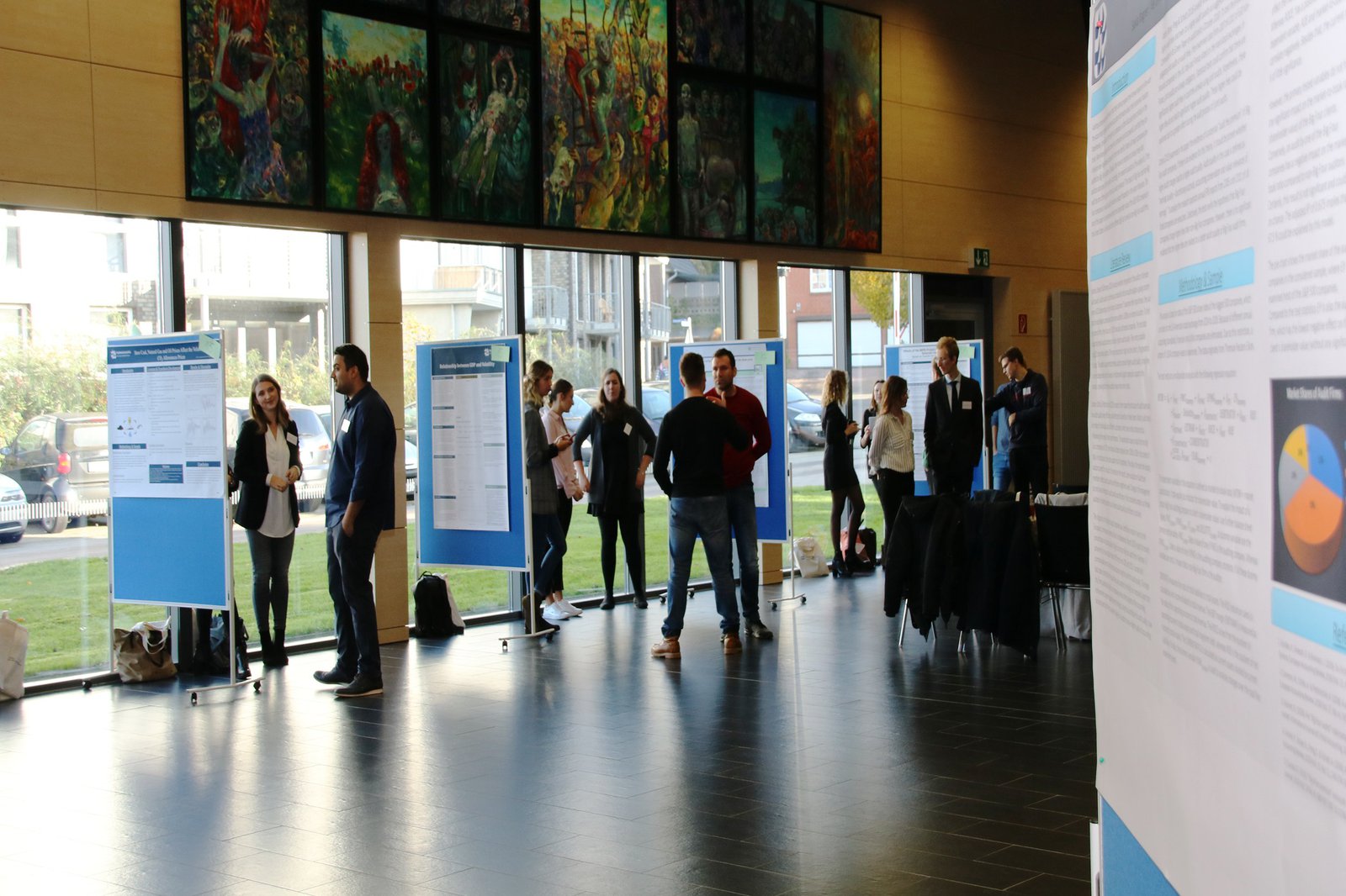 Die Jury war vorbereitet, sie hatte die Poster vorab zur Ansicht erhalten. (Foto: C. Beeck)