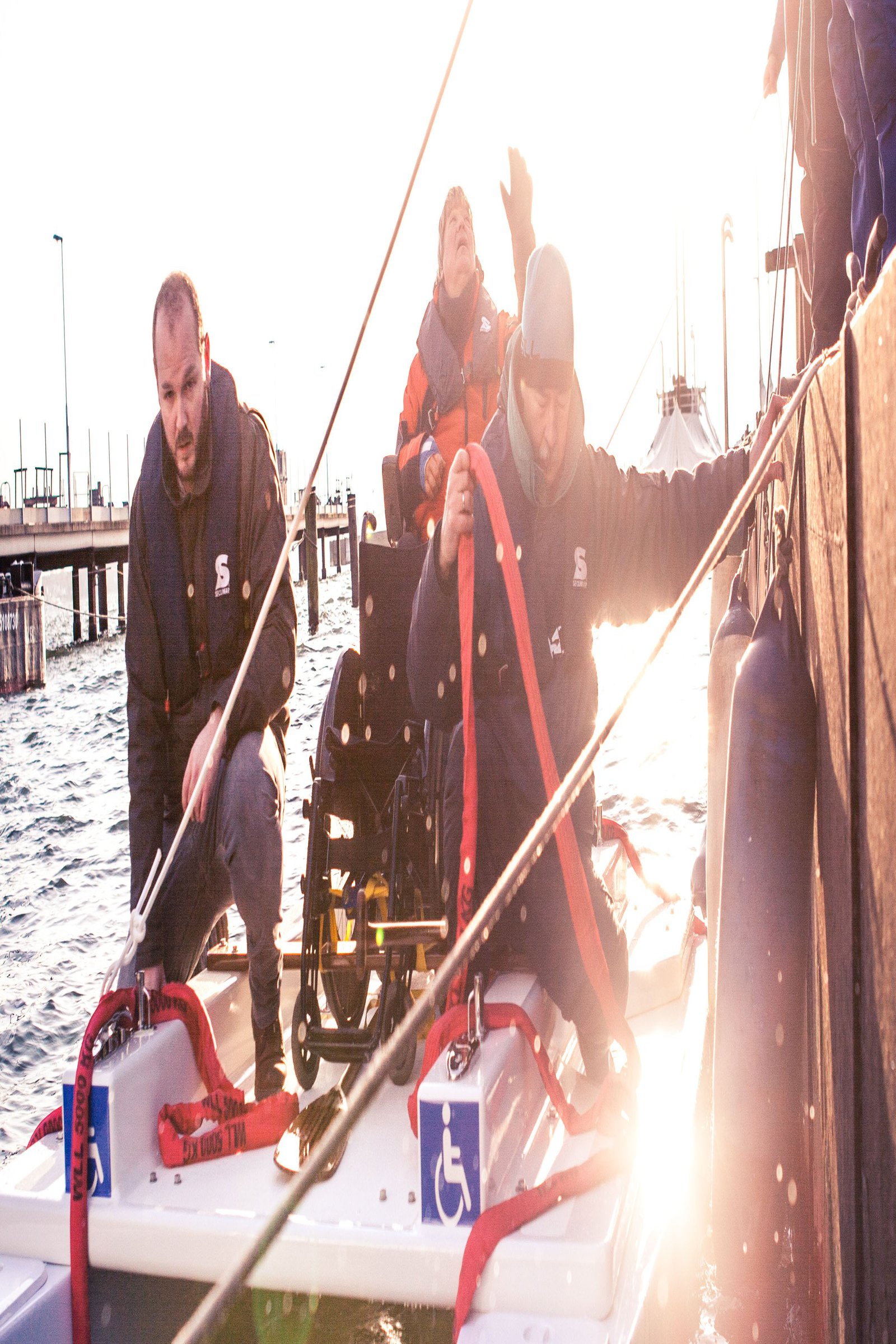 Das an der FH Kiel konzipierte Handicapboot wird am Kleinen Kiel zu sehen sein. Foto: Matthias Pilch