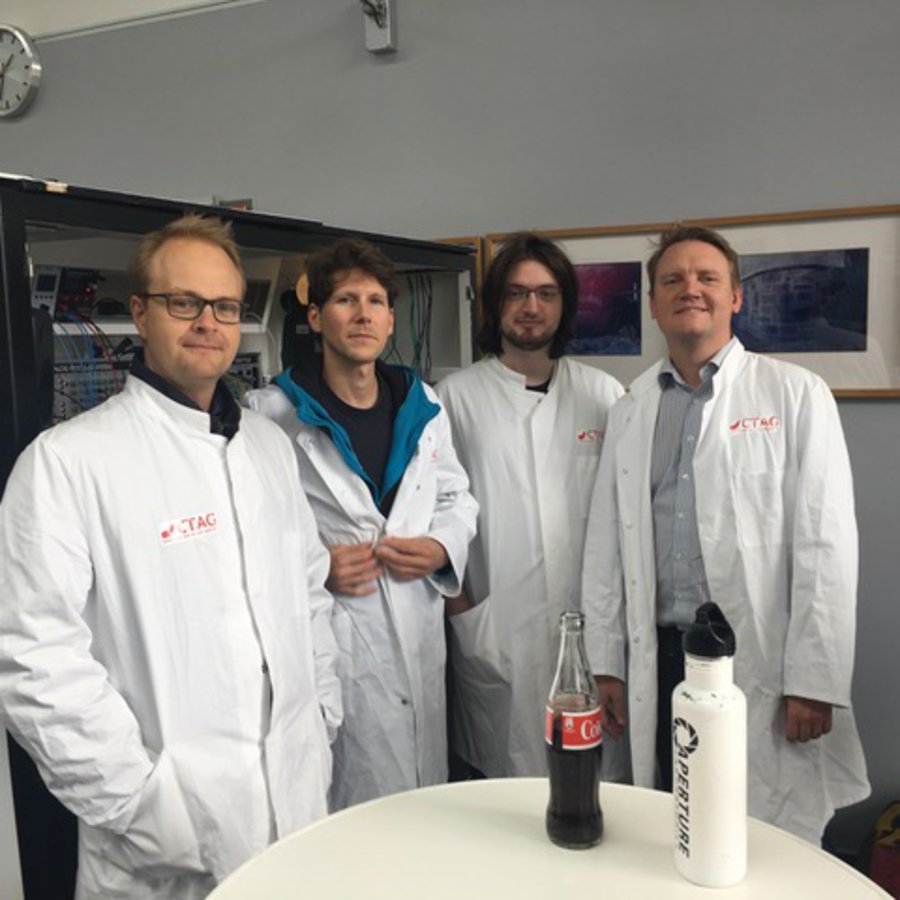 Menschen aus der Creative Technologies Arbeitsgruppe