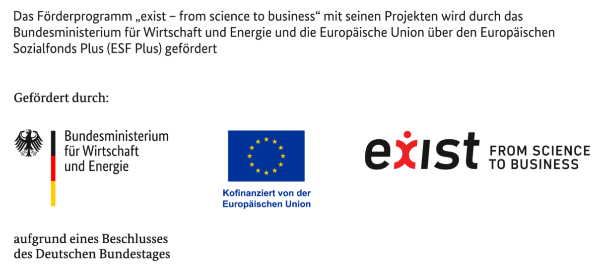 Logo mit Beschreibung der Projektfinanzierung