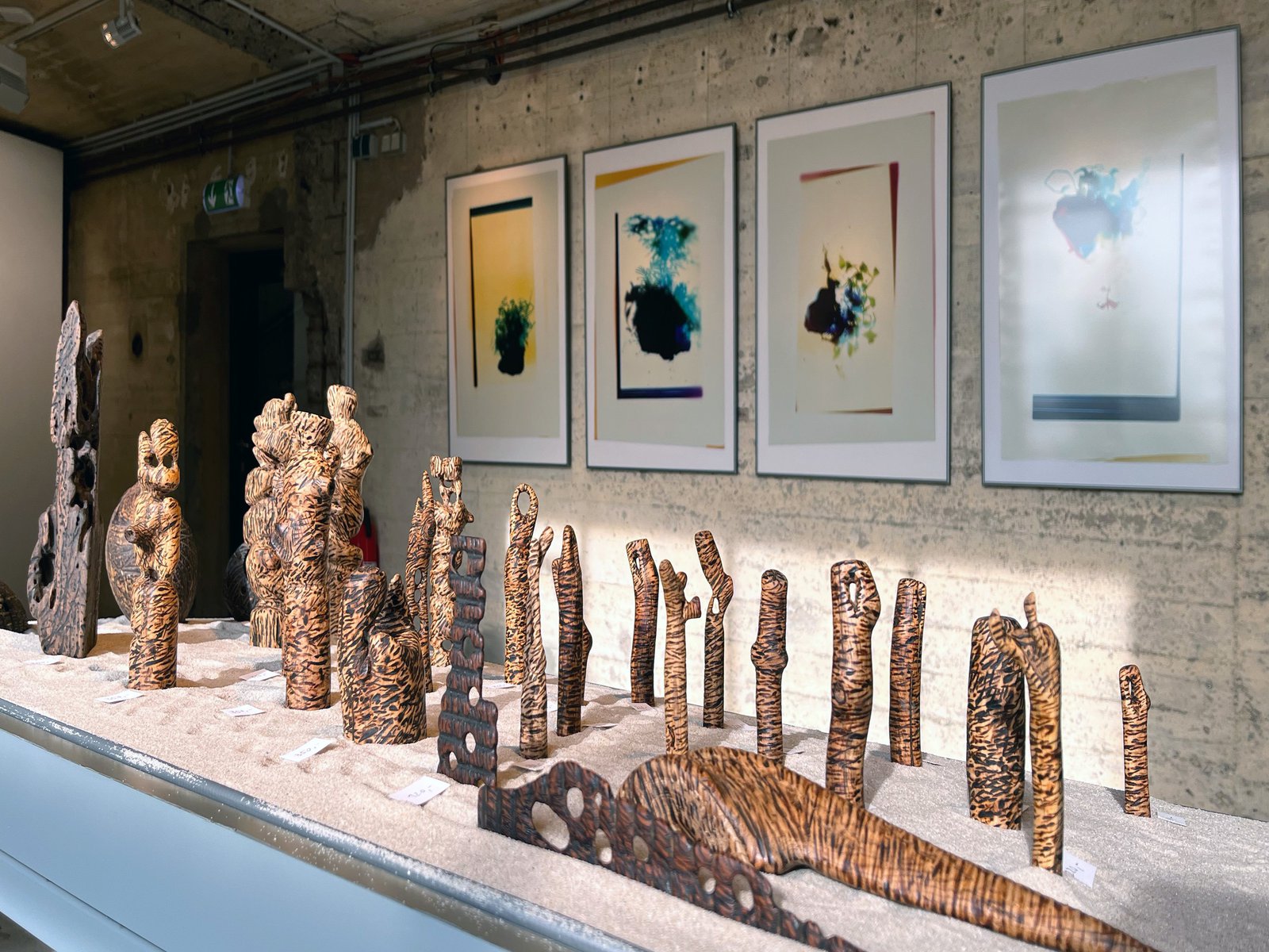 Vernissage Figuren Nahaufnahme