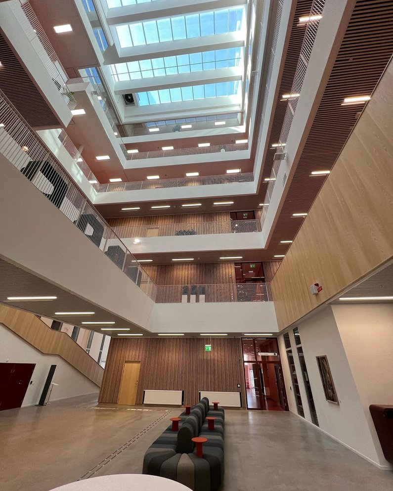 Innenraum Unigebäude