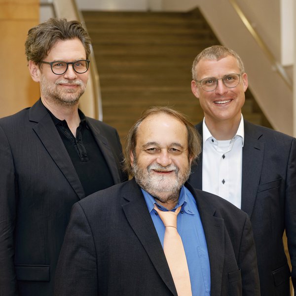 _PS_4956.CR3 Der Vorstand der LRK, v.l.n.r. Dr. Arne Zerbst, Prof. Dr. Werner Reinhart, Prof. Dr. Björn Christensen