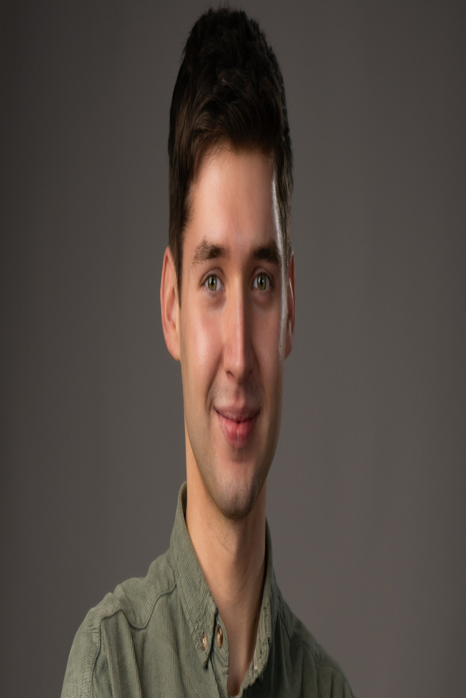 Portrait of a young man