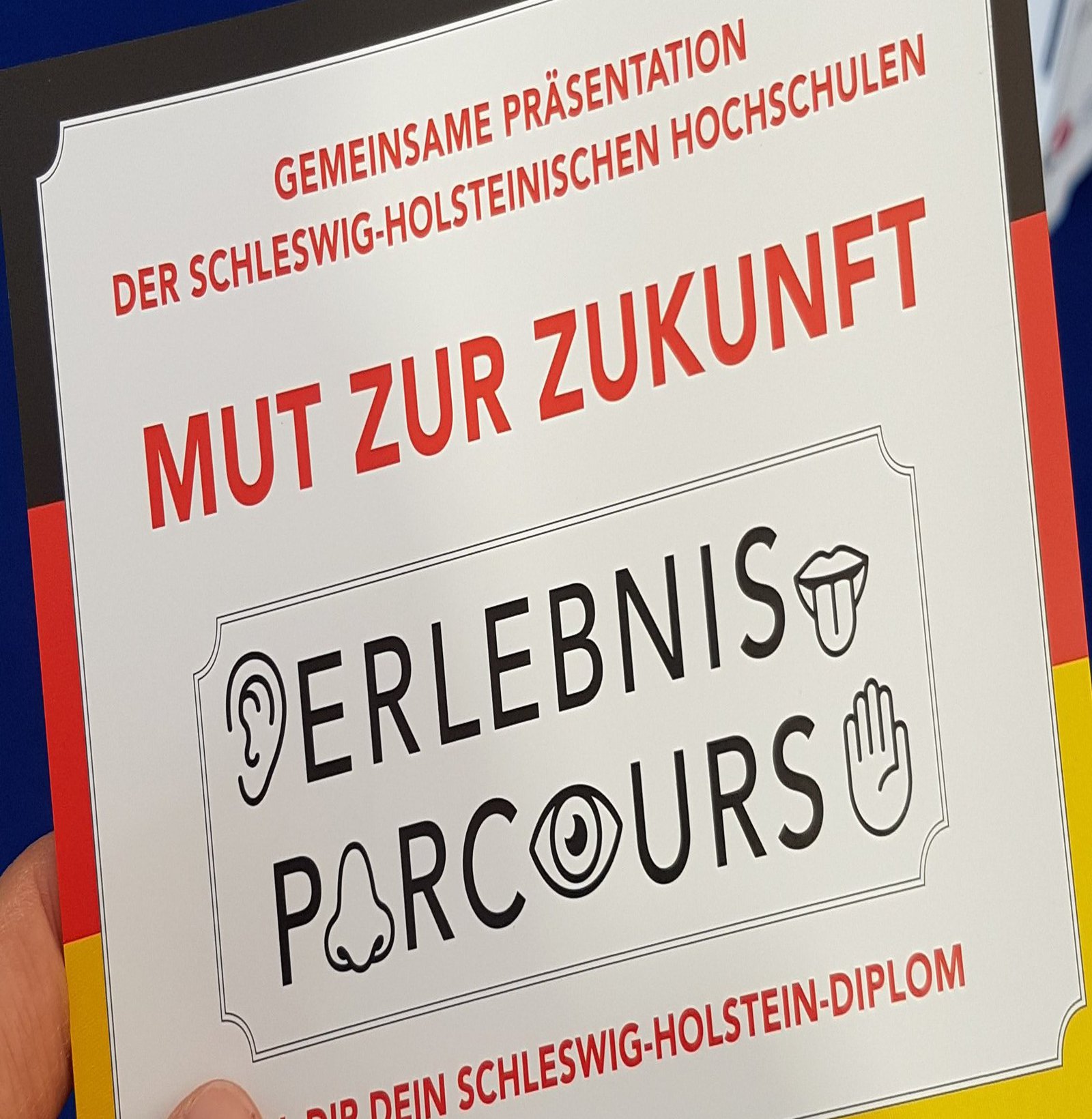 Erlebnis-Parcours der Hochschulen Schleswig-Holsteins.