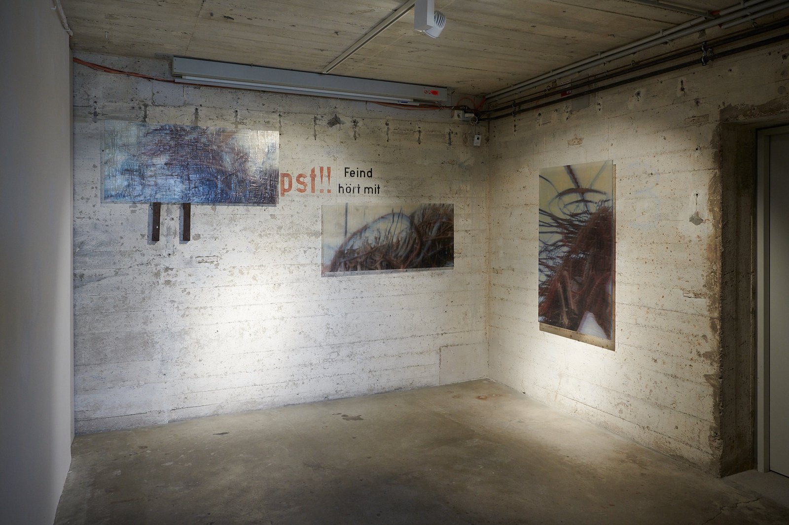 Blick in die Ausstellung: Adriane Steckhan "LOST"