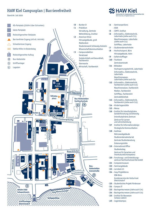 Barrierefreie Zugänge