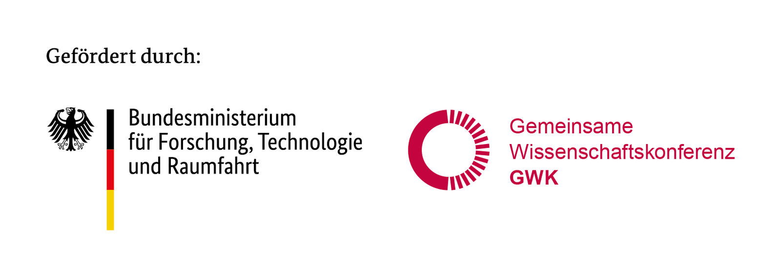 BMFTR and GWK Double Logo