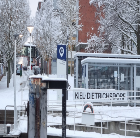 Ferry terminal Kiel-Dietrichsdorf