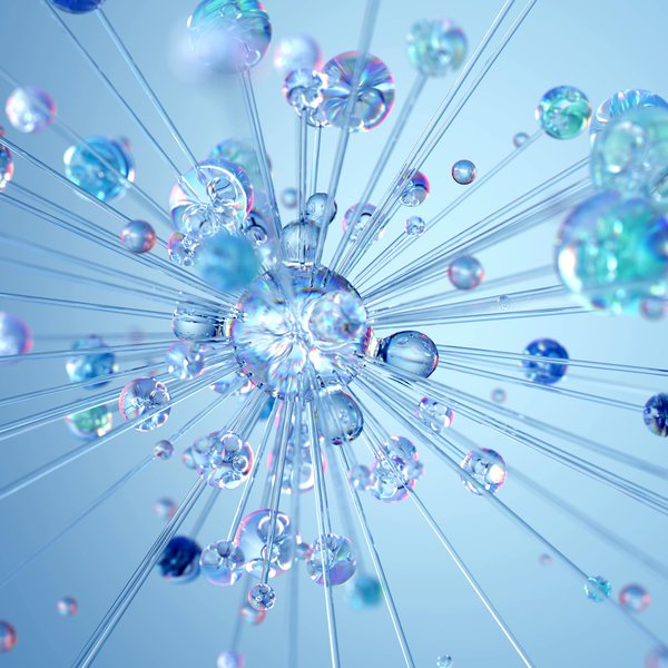 abstarktes Bild erstellt von KI