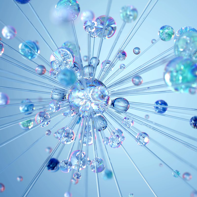 abstarktes Bild erstellt von KI