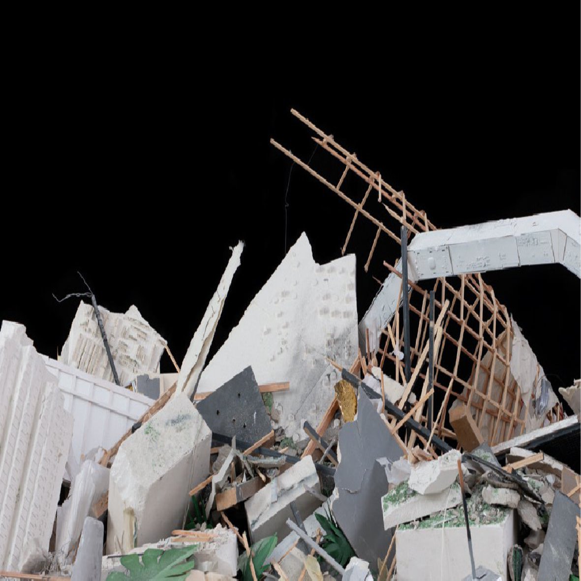 Patrick Wüst: Utopia is dead Vol. 3, Fotografien, Affichenpapier, 800x150 cm, 2023