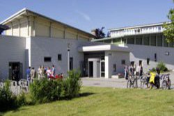 Das Große Hörsaalgebäude auf dem Campus der FH Kiel