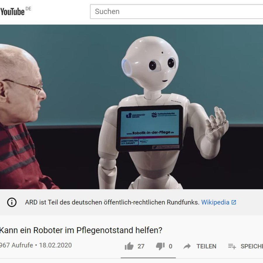 Pflegeroboter Pepper