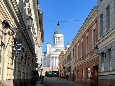 Innenstadt mit Fassaden