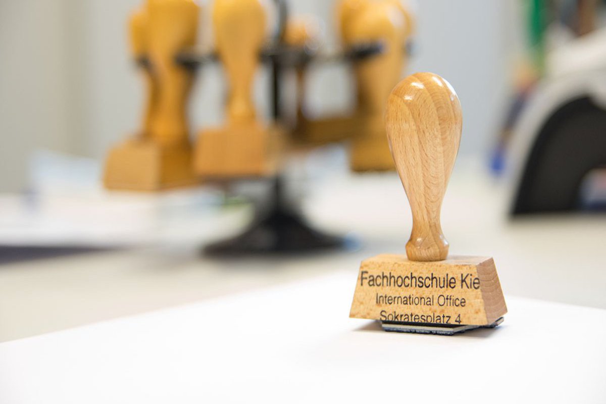 Stempel des International Office