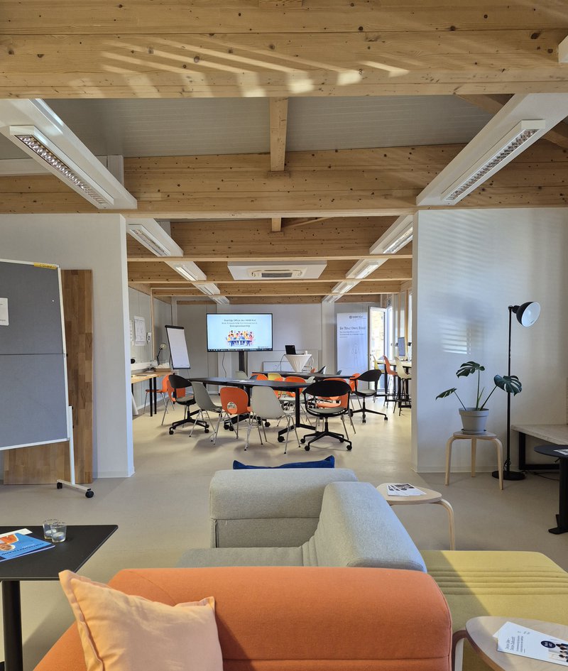 Cowork space from the inside