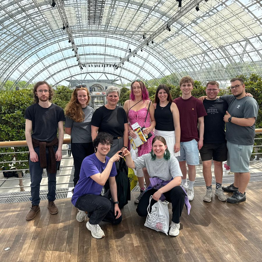 Studierende auf dem DJHT