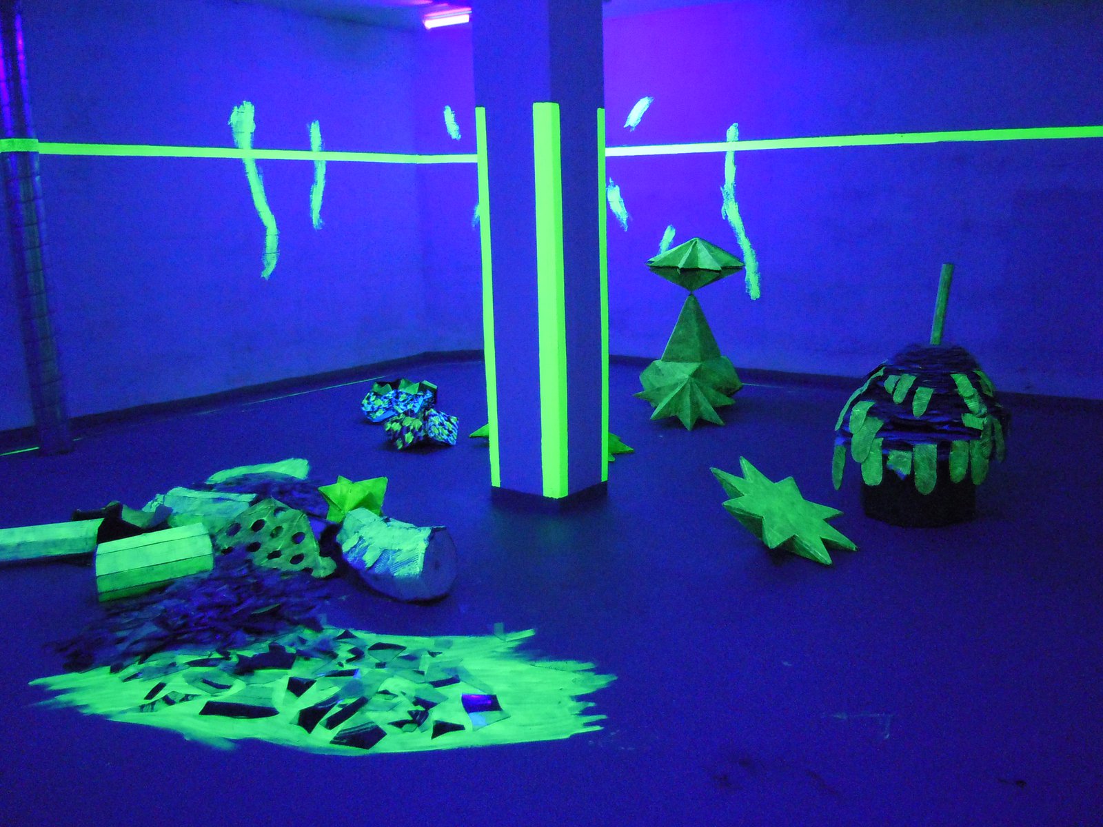 Jakubaschke: Installation im Bunker-D