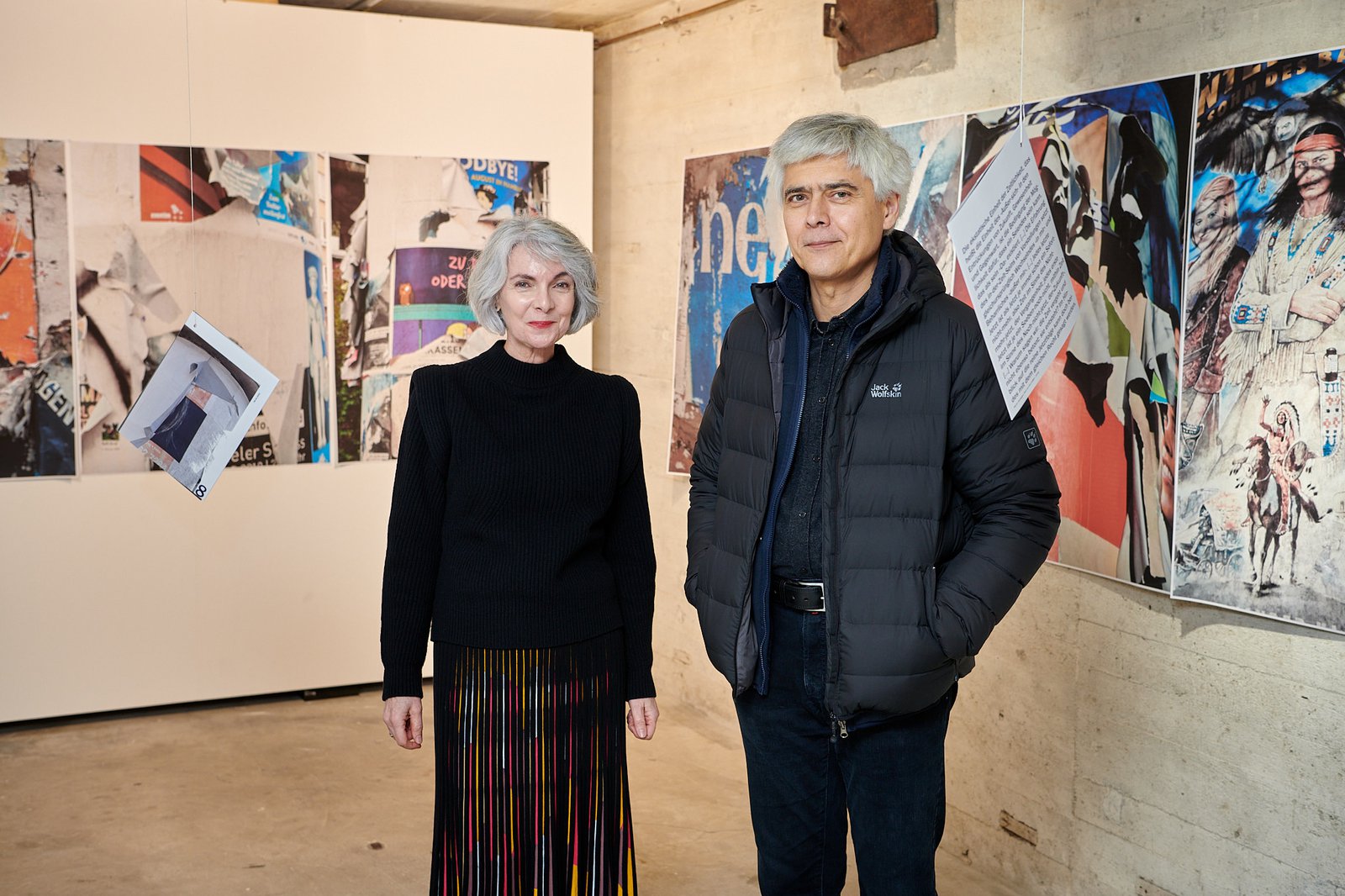 Vernissage "Falten der Zeit" Vladimir Sitnikov