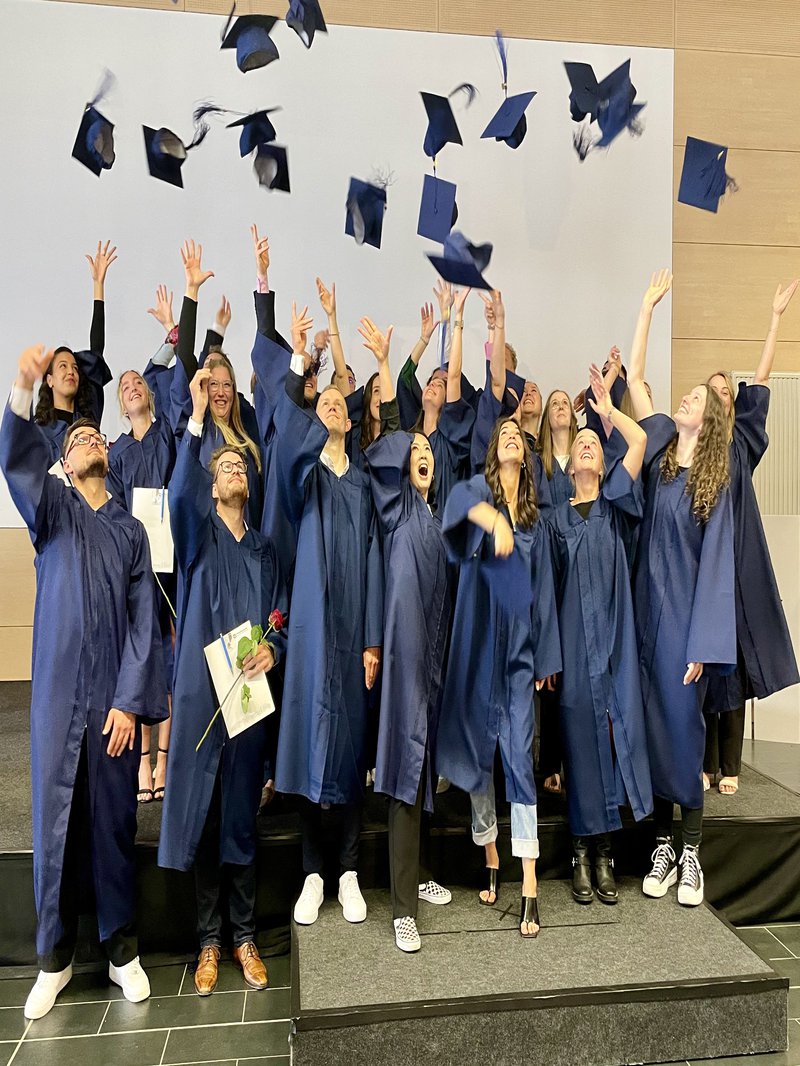 Abschlussfeier der Absolvierenden