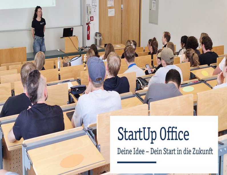 Vorstellung des StratUp Office in den Vorlesungen