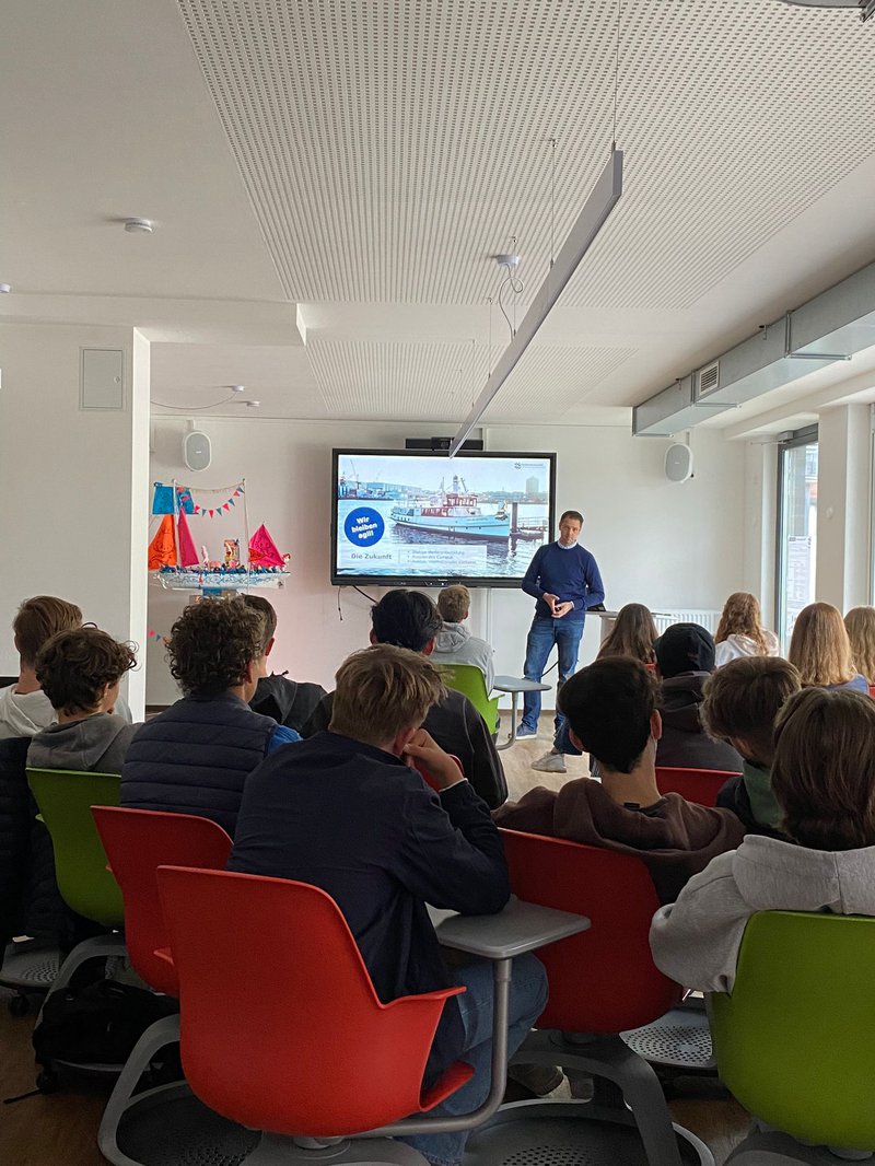 Kieler Gelehrtenschule zu Gast  Kieler Gelehrtenschule zu Gast