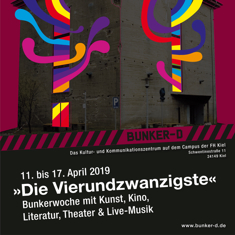 Plakat Bunkerwoche: Die Vierundzwanzigste